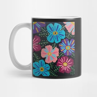 Boho Bold Floral Fun Mug